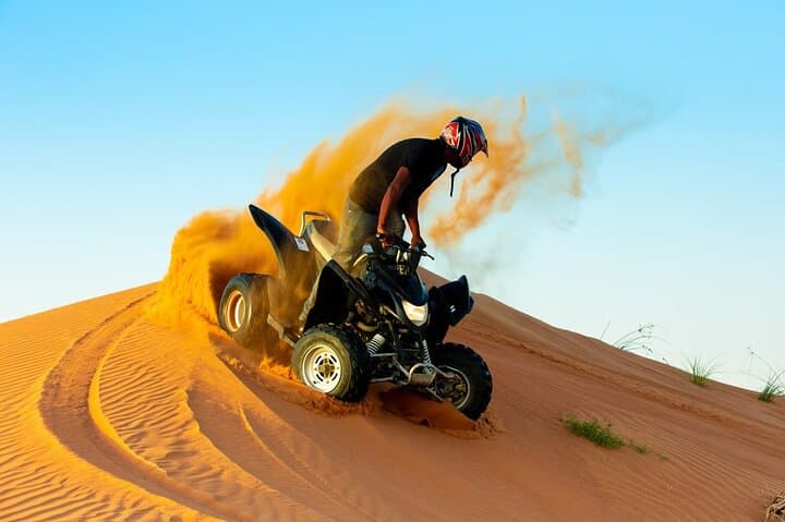 Dubai Red Dunes ATV & Buggy Self-Drive Desert Safari with BBQ and Camel Ride photo 3