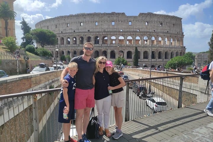 Kid-Friendly Rome Undergrounds, Forum & Colosseum Private Tour — Family Walking Adventure photo 4