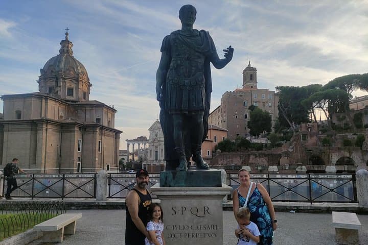 Kid-Friendly Rome Undergrounds, Forum & Colosseum Private Tour — Family Walking Adventure photo 3