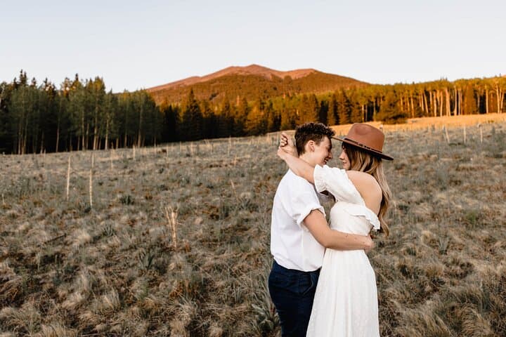 Flagstaff Forest Photoshoot: Aspen Groves & San Francisco Peaks Portrait Session photo 5