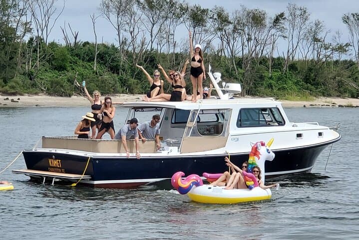 Charleston Morning Yacht Charter Aboard Kismet — Harbor Cruise & Island Swim