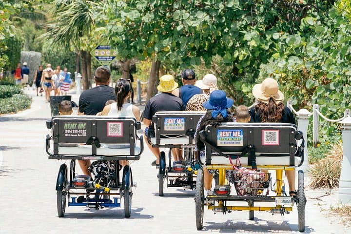 Electric Side-by-Side Trike Rentals on South Beach: Ride the Miami Beach Boardwalk photo 3