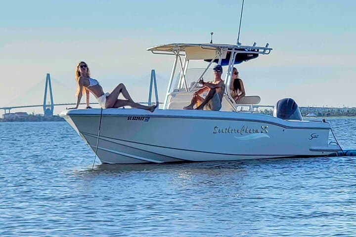 Charleston BYOB Morning Harbor Cruise & Beach Beachcombing Excursion on Southern Charm photo 5