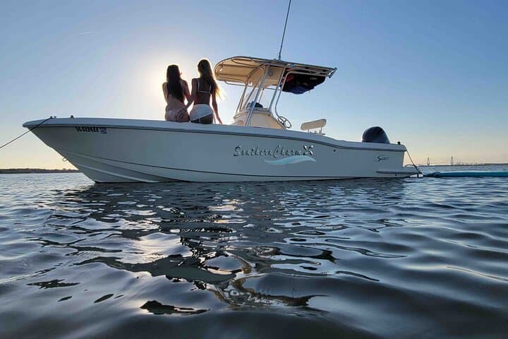 Private Sunset BYOB Boat Ride in Charleston Harbor — Southern Charm Cruise photo 2