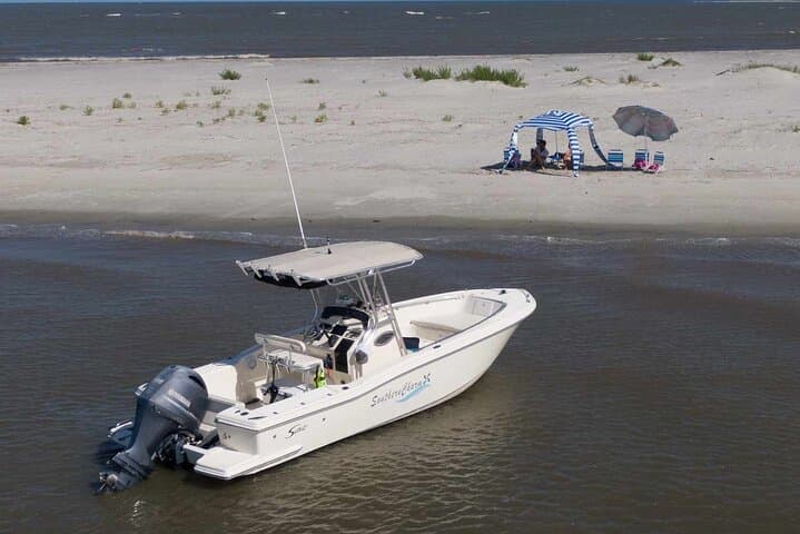 Private Afternoon Boat Ride and Morris Island Beach Excursion — Charleston Harbor photo 3