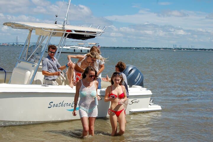 Charleston BYOB Morning Harbor Cruise & Beach Beachcombing Excursion on Southern Charm photo 6