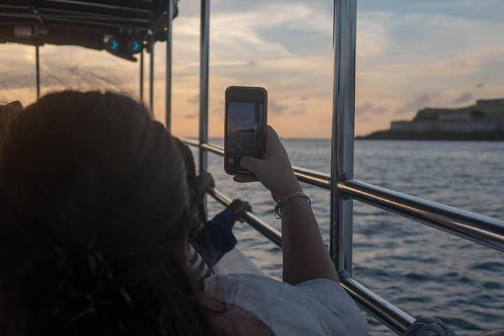 San Juan Sunset Harbor Ride: Pontoon Cruise Past El Morro & Old San Juan photo 1