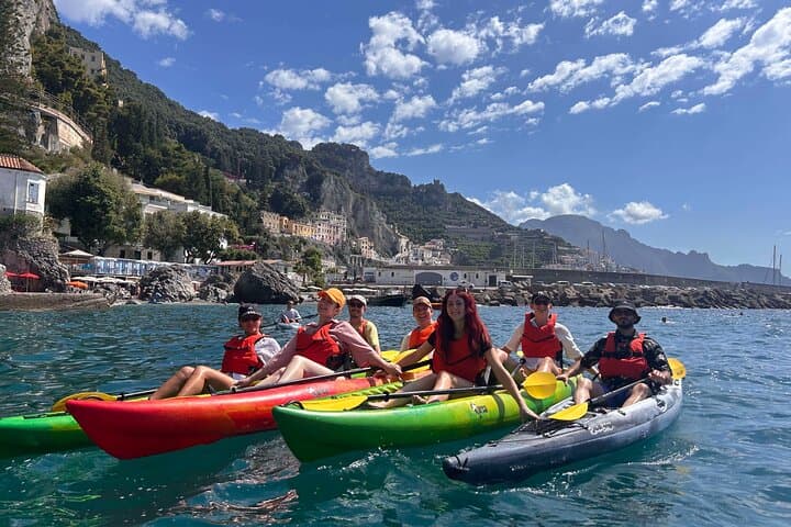 Kayaking & Snorkeling on the Amalfi Coast: Sea Caves, Waterfalls & Hidden Beaches photo 3