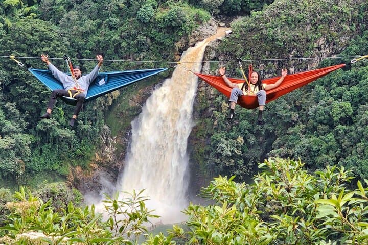 Paragliding and Hammocks: Zipline Over Cocorná Waterfalls photo 6