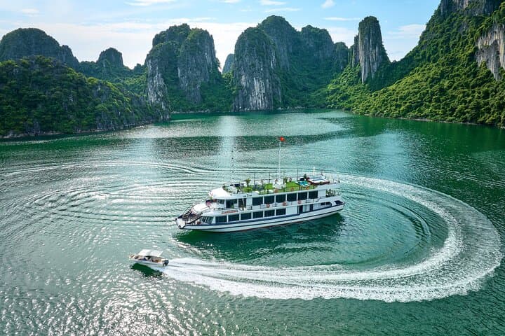Day Cruise in Halong Bay: 5-Star Sonata Experience from Hanoi photo 2
