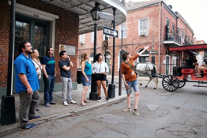French Quarter Walking Tour: Jackson Square to Bourbon Street (90-Minute)