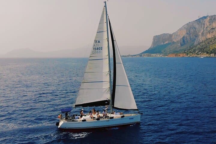 Eco-Friendly Sailing and Gourmet Day Trip from Palermo to Mondello and Capo Gallo