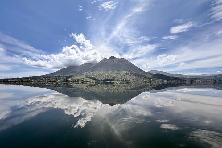 Otavalo Day Tour: Lake San Pablo, Peguche Waterfall & Poncho Market photo 2