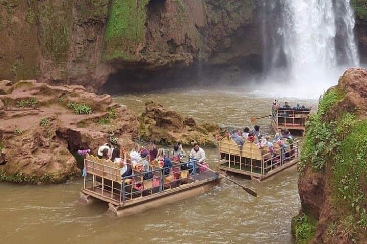 Day Trip to Ouzoud Waterfalls from Marrakech: Boat Ride, Trek & Riverside Lunch