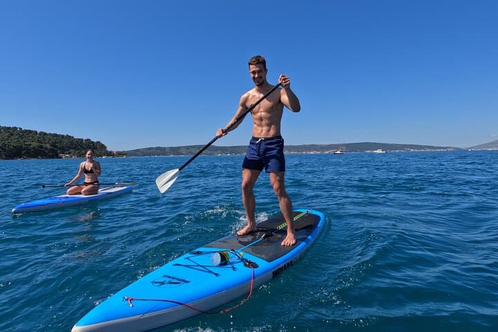 Stand Up Paddle Tour in Split — Morning & Sunset SUP Around Marjan Hill