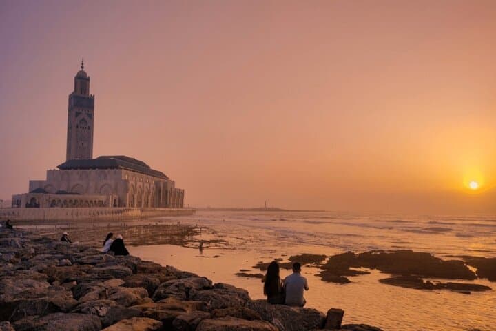 Casablanca After Dark: Mosque Views, Medina Walks & Moroccan Feast photo 5