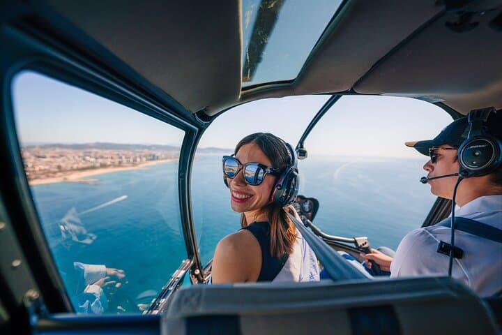 Barcelona to Montserrat Helicopter Tour: Panoramic Flight over Coast and Peaks photo 2