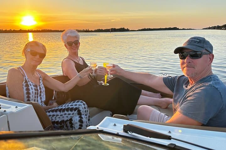 Daytona Beach Champagne Sunset Cruise — Intracoastal Sunset Champagne Tour photo 5