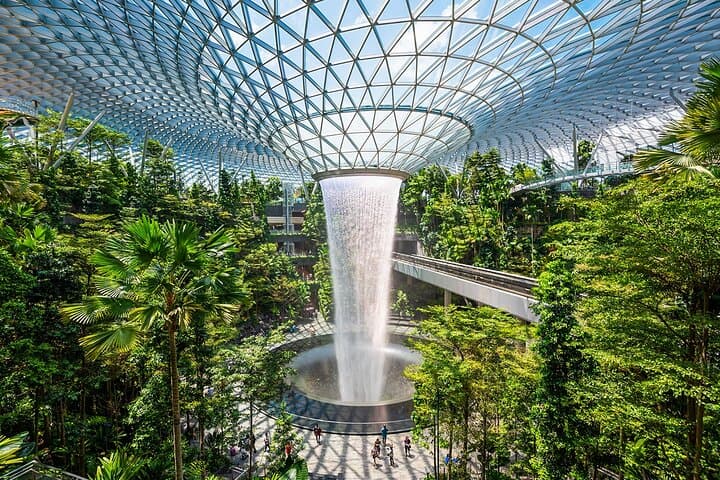 Explore Jewel Changi Canopy Park: Rain Vortex, Discovery Slides & Petal Garden photo 2