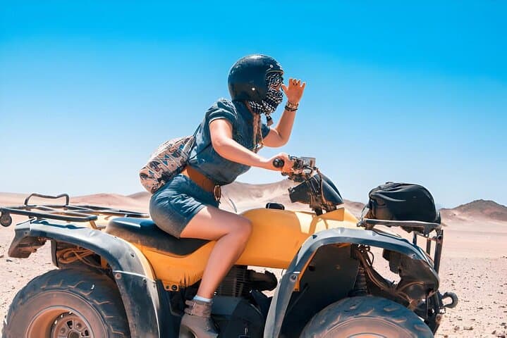 Agafay Desert Quad Bike and Camel Sunset with Berber Dinner & Show
