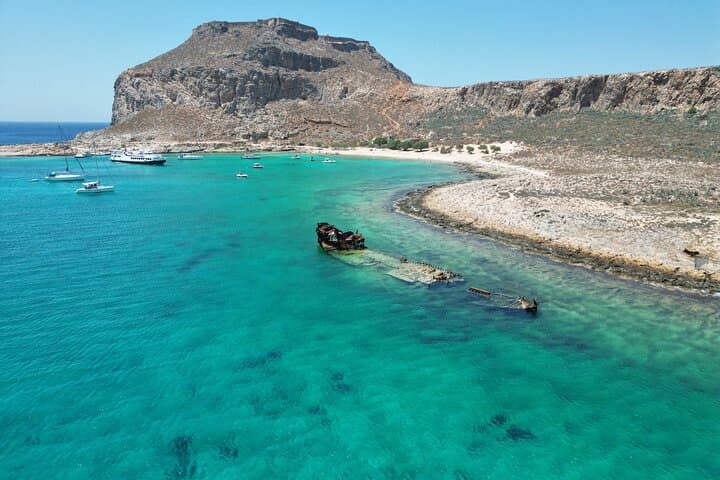 Balos Lagoon & Gramvousa Private Boat Trip — Swim, Snorkel and Climb the Venetian Fortress photo 6