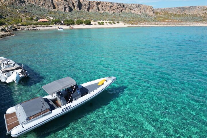 Balos Lagoon & Gramvousa Private Cruise from Chania — Day Trip to Crete's Blue Lagoons