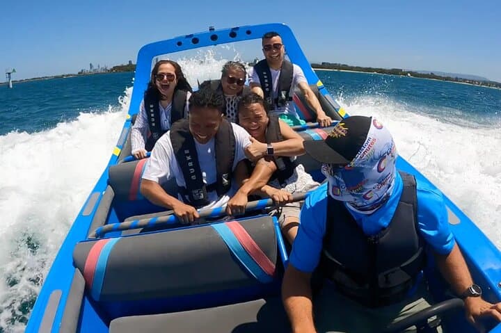 Gold Coast V8 Jet Boat Ride: 30-Min Broadwater Thrill with 360° Spins photo 2