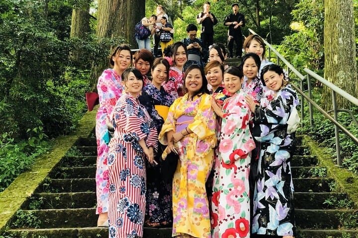 Shibuya Yukata Rental & Hairstyling — Easywear Summer Kimono Experience photo 4