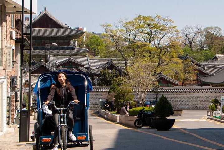 Bukchon Hanok Village Pedicab Tour — 2-Hour Private Historical Ride in Seoul photo 3