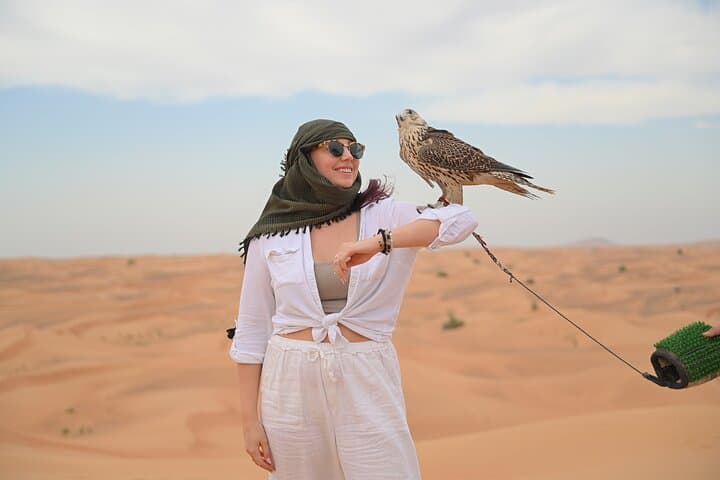 4-Hour Morning Red Dune Safari in Dubai — Camel Ride, Sandboarding & Dune Bashing photo 4