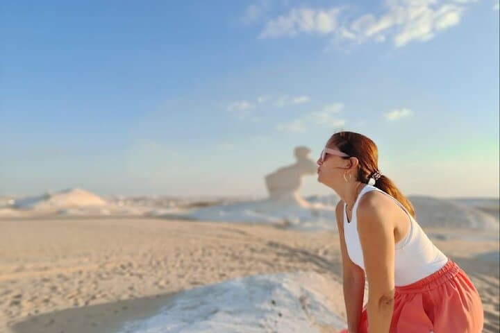 2-Day White Desert & Bahariya Oasis Camping Adventure from Cairo