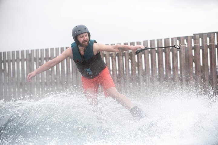 Geothermal Wakeboarding at Reykjanes Hot Springs — Winter Wakeboard & Waterski Near Reykjavik photo 4