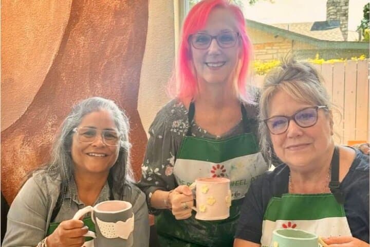 Hands-On Bisque Glazing Workshop in Texas: The Spinning Wheel Pottery Class photo 4