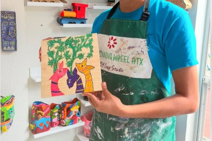 Mindful Dot Art Workshop in Austin — Create Meditative Paintings photo 4