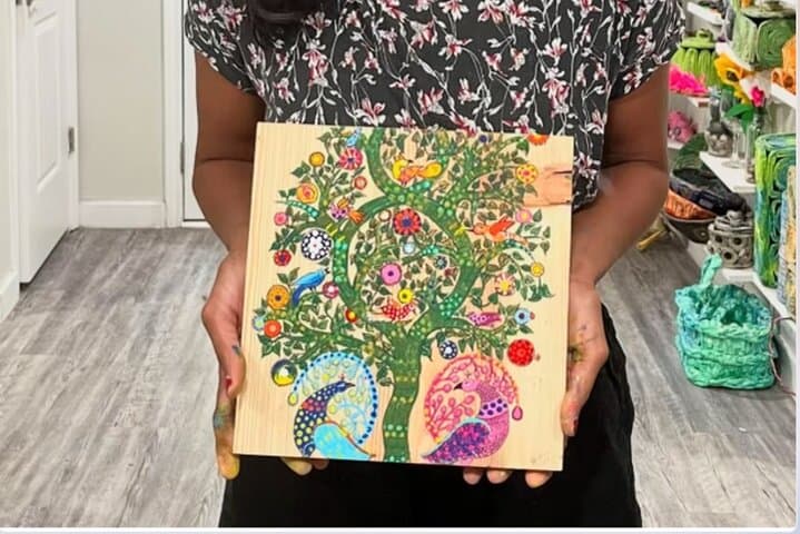 Mindful Dot Art Workshop in Austin — Create Meditative Paintings photo 5