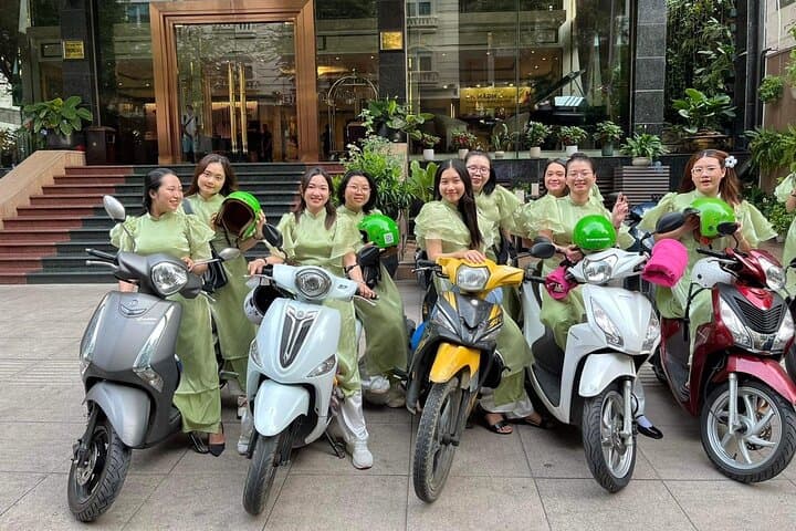 Afternoon Saigon Unseen Scooter Tour — Districts 3, 4 & 5 with Ao Dai Riders photo 2