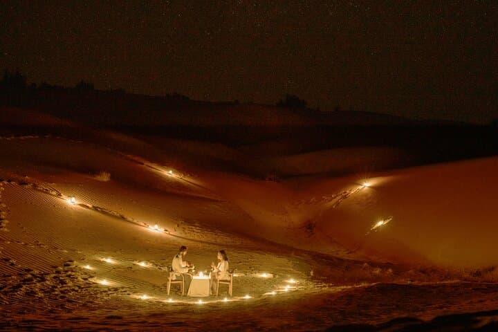 Private Candlelit Dinner on the Thar Desert Dunes Near Jaisalmer photo 2