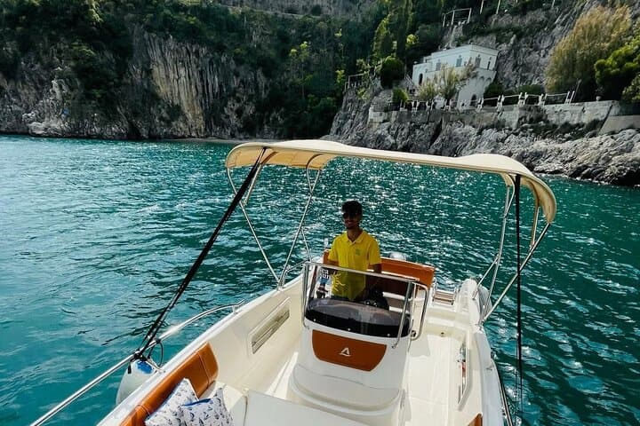 Private Amalfi Coast Boat Tour from Salerno — Positano, Amalfi & Hidden Coves