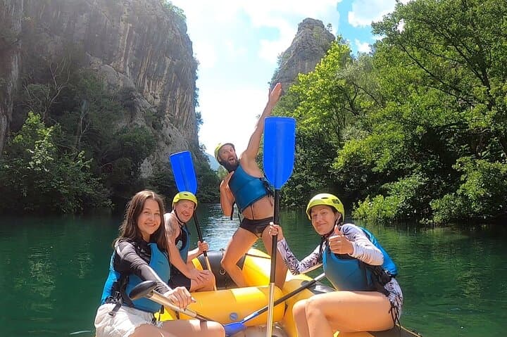Private Cetina River Rafting: Cave Exploration, Cliff Jumps & Waterfall Swims photo 6