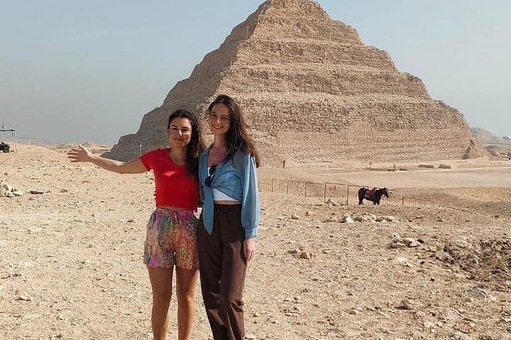 Private Giza Pyramid, Saqqara & Memphis Day Tour with Nile Dinner Cruise photo 4