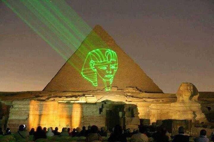 Giza Pyramids, Saqqara & Memphis: Full-Day Private Tour with Sound & Light Show photo 3