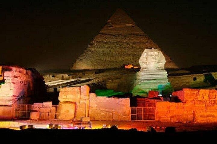 Giza Pyramids, Saqqara & Memphis: Full-Day Private Tour with Sound & Light Show photo 4