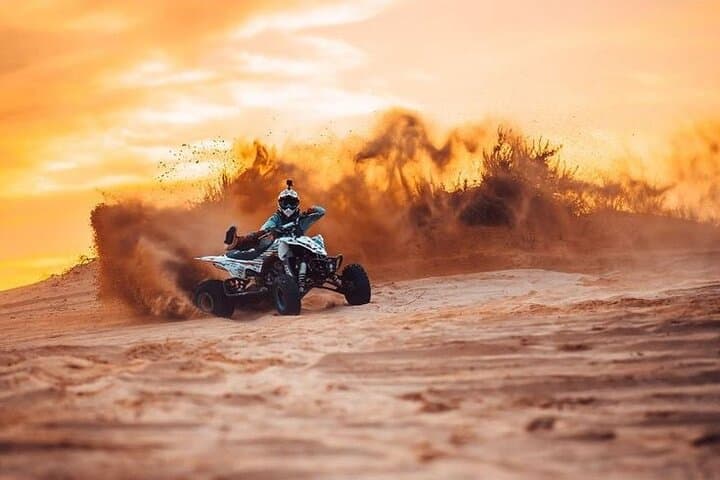 Qatar Desert Safari: Dune Bashing, Quad Biking & Camel Ride with BBQ