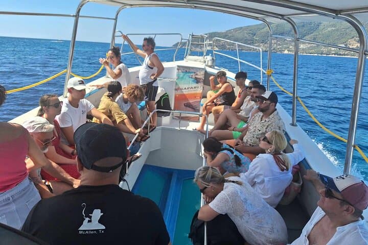 Zakynthos Turtle Spotting Cruise: Glass-Bottom Boat to Marathonisi & Keri Caves photo 3