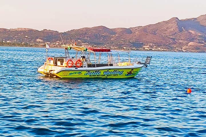 Zakynthos Turtle Spotting Cruise: Glass-Bottom Boat to Marathonisi & Keri Caves