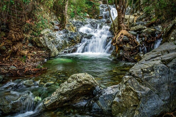 Caledonia Waterfalls Hike from Paphos: 3km Stream Trail & Trout Lunch