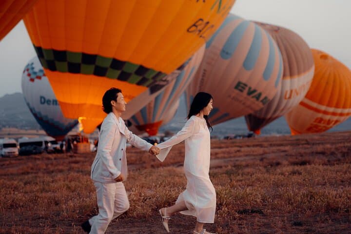Cappadocia Private Minivan Photoshoot: Sunrise Balloons & Fairy Chimneys photo 1