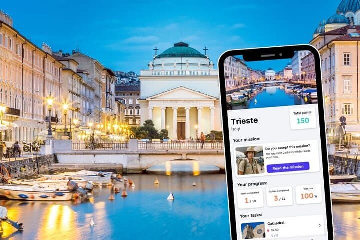 Trieste Self-Guided Exploration Game: Phone Tour of Cathedral, Castle & Canal Grande