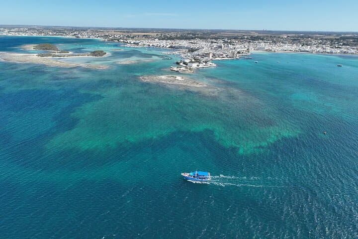 3‑Hour Boat Tour of Porto Cesareo Marine Protected Area — Snorkel, Islets & Watchtowers