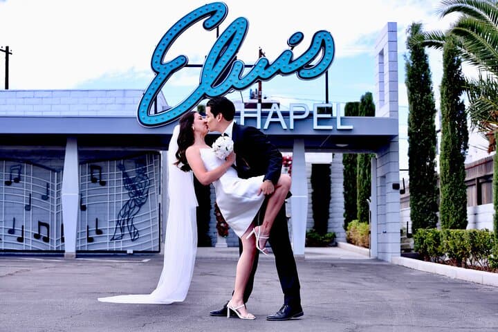 Elvis Chapel Wedding & Vow Renewal — Iconic Las Vegas Chapel Ceremony photo 3